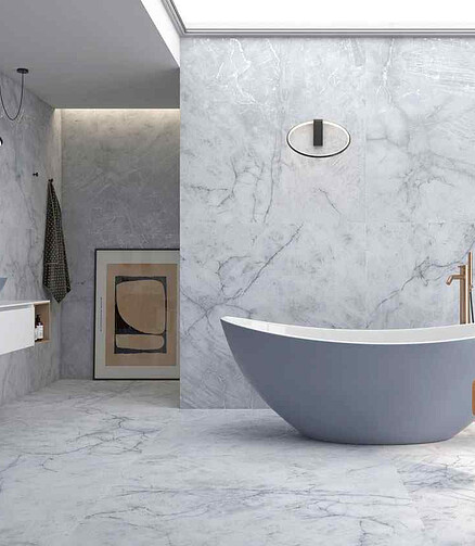 Керамогранит Geotiles IRIS 60х120 см 1,44 м2 цвет sky 438x503 в Материке