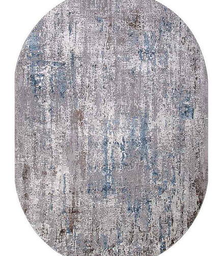 Ковер ARMINA 03856A Blue/Blue 200*290, овал 438x503 в Материке