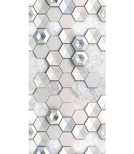 Панель ПВХ ПАНЕЛЬ-ПЛАСТ_Приорити_Future Decor/2,7х0,25м/1уп=10шт=6,75м2 438x503 в Материке