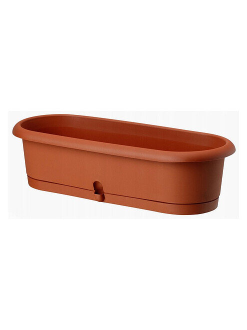 Ящик балконный LOTOS с поддоном (60x22x17см) пластик кирпичный 0191-010 495x660 Ящик балконный LOTOS с поддоном (60x22x17см) пластик кирпичный 0191-010 495x660 в Материке