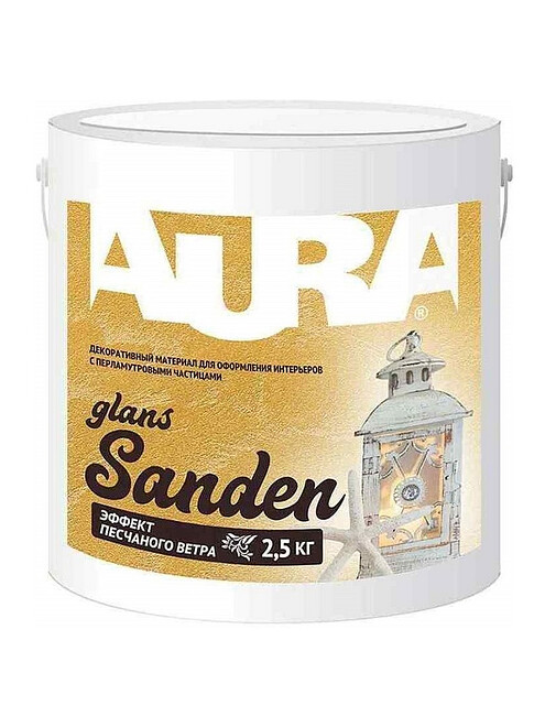 Материал декоративный Aura Sanden Glans цвет Silver, 2,5кг 495x660 Материал декоративный Aura Sanden Glans цвет Silver, 2,5кг 495x660 в Материке
