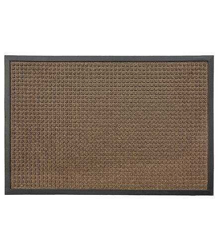 Коврик придверный TEXTURE brown 45*75 438x503 в Материке
