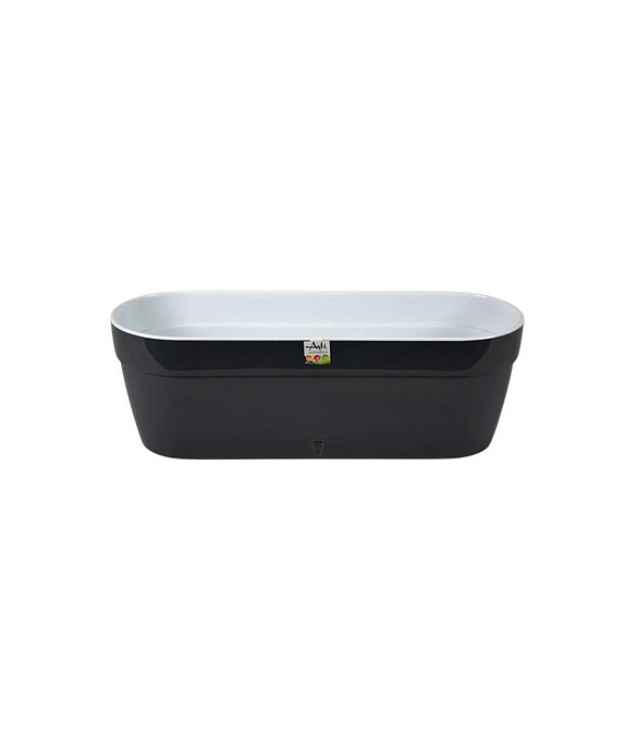 Ящик балконный ASTI с автополивом (50x17см) пластик антрацит AST500ANT/WHT 586x674 Ящик балконный ASTI с автополивом (50x17см) пластик антрацит AST500ANT/WHT 586x674 в Материке