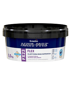 Шпатлевка ACRYL PUTZ FX23 Flex с добавлением стекловолокна 0,5кг
