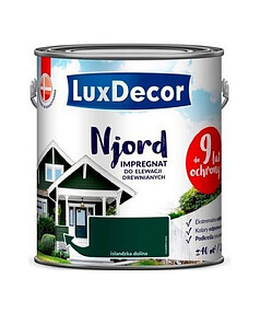 Краска LuxDecor Njord антисептик д/древесины Исландская долина 2,5л