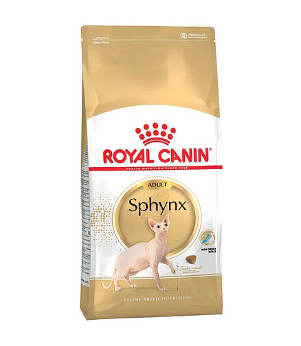 Корм для кошек Royal Canin Sphynx (0,4кг) 438x503 в Материке