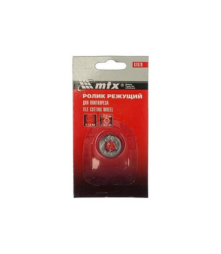 Ролик д/плиткореза MTX 87670 22х10,5х2мм 438x503 в Материке