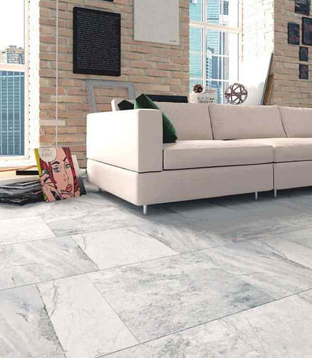 Керамогранит Beryoza Ceramica CABA 50х50 см 1,5 м2 цвет серый 438x503 в Материке