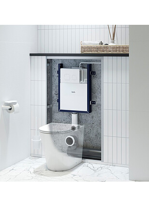 Бачок скрытого монтажа PROFIX PRO000Ci32 для приставных унитазов, без кнопки 238x286 в Материке - Вариант 2