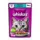 Корм для взрослых кошек WHISKAS рагу с индейкой и кроликом (75г)