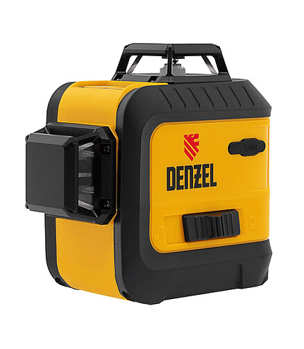 Нивелир лазерный DENZEL LXI360-3 Green 30м 438x503 в Материке