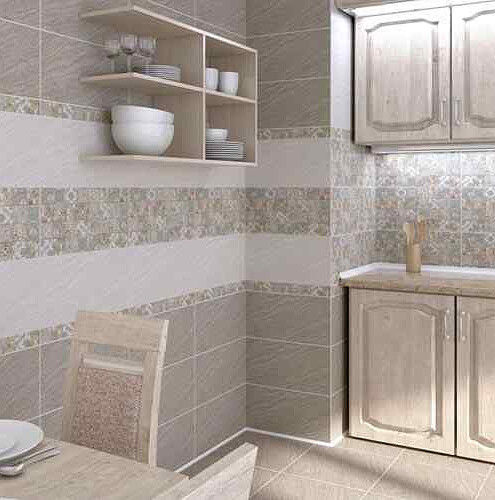 Плитка Beryoza Ceramica РАМИНА 25х50см 1,375м2 цвет светлый серый 495x660 Плитка Beryoza Ceramica РАМИНА 25х50см 1,375м2 цвет светлый серый 495x660 в Материке