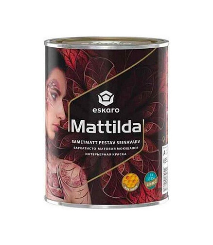 Краска Eskaro Mattilda бархатисто-матовая, 0,95л 438x503 в Материке