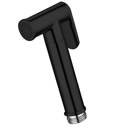 Смеситель GANZER GZ12202-C SET (для биде) с душ.комплектом, ЧЕРНЫЙ 438x503 в Материке - Вариант 2