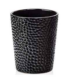 Горшок BARCELONA (13*15см) керамика черный арт.05.316.13
