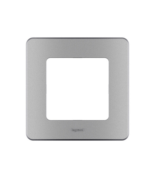 Рамка Legrand INSPIRIA 673932 1мест. алюмин. 586x674 Рамка Legrand INSPIRIA 673932 1мест. алюмин. 586x674 в Материке