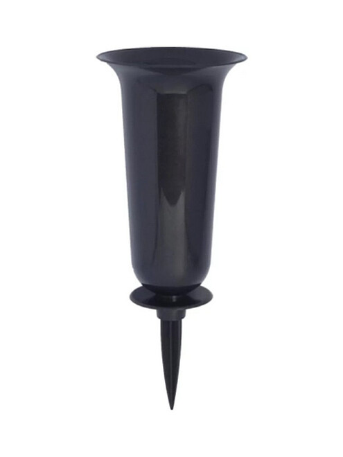 Вазон для цветов DAMA (15,5x37см) пластик графитовый с колышком 1071-025 495x660 Вазон для цветов DAMA (15,5x37см) пластик графитовый с колышком 1071-025 495x660 в Материке