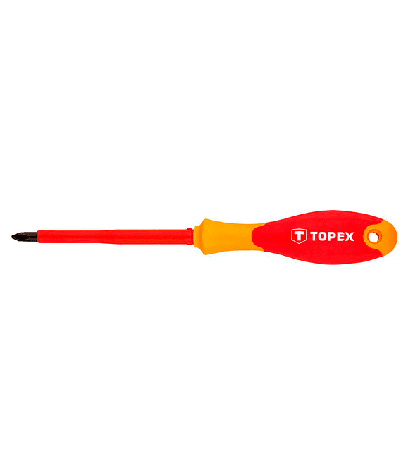 Отвертка диэлектр. TOPEX PH1x80мм 586x674 Отвертка диэлектр. TOPEX PH1x80мм 586x674 в Материке