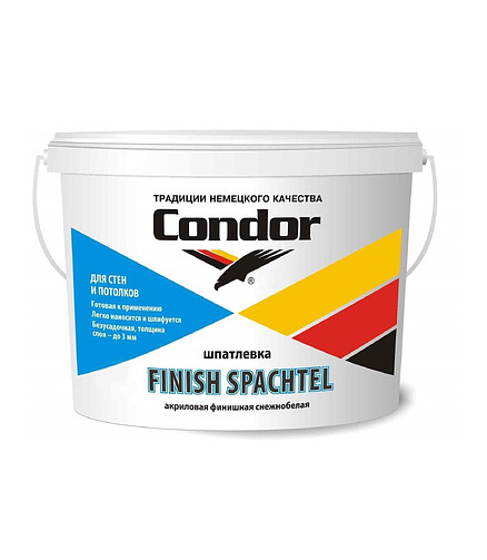 Шпатлевка Condor Spachtel, 4кг 438x503 в Материке