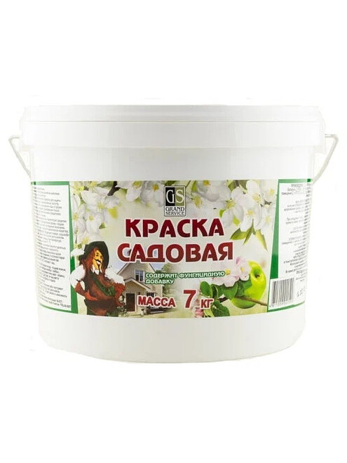 Краска для садовых деревьев (7кг), Гранд-Сервис 495x660 Краска для садовых деревьев (7кг), Гранд-Сервис 495x660 в Материке