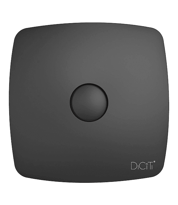 Вентилятор DICITI Rio 4C Matt black d100 с обр.клапаном 586x674 в Материке