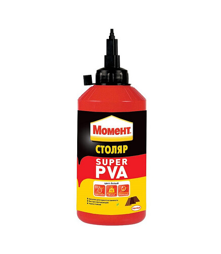 Клей МОМЕНТ Столяр Супер ПВА, 750г 438x503 в Материке