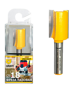 Фреза пазовая GRAFF 18х25x8мм 238x286 в Материке