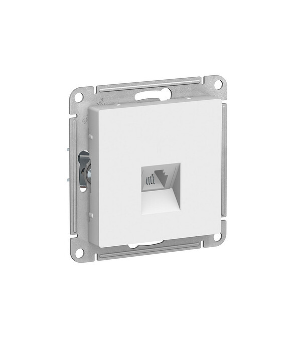 Розетка ТЛФ SE ATLAS Design ATN000181 белый 586x674 Розетка ТЛФ SE ATLAS Design ATN000181 белый 586x674 в Материке