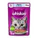 Корм для взрослых кошек WHISKAS рагу с форелью и лососем (75г)