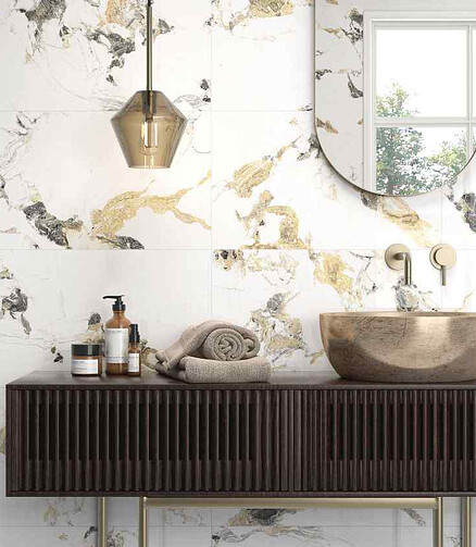 Плитка Geotiles YURA 33,3х55см 1,84м2 цвет ambar 438x503 в Материке