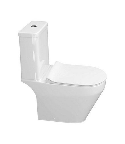 Унитаз-компакт БАРИ R МЛ 2-режима Slim Duroplast Soft Close E-Fix (+гофра) 438x503 в Материке - Вариант 3