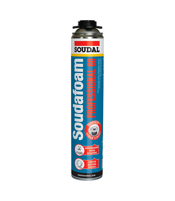 Пена монтажная SOUDAL Gun P60 профессион., 750мл 586x674 Пена монтажная SOUDAL Gun P60 профессион., 750мл 586x674 в Материке