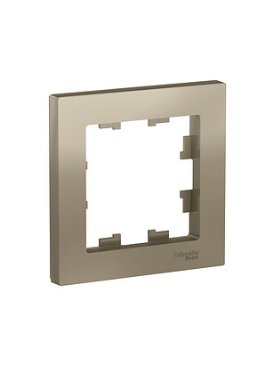 Рамка SE ATLAS Design ATN000501 1мест. шампань 238x286 в Материке - Вариант 2