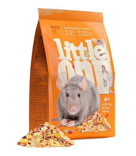 Корм для крыс LITTLE ONE (400г) 438x503 в Материке