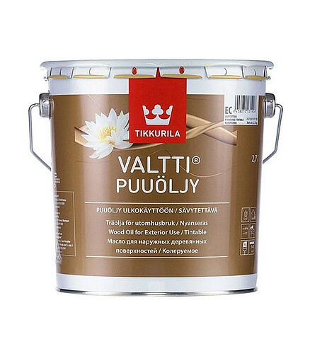 Масло Tikkurila VALTTI для дерева, 2,7л 438x503 в Материке