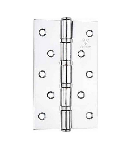 Петля дверная врезная универсальная LOCKIT 125*75 (CP), хром (уп=2шт) 438x503 в Материке