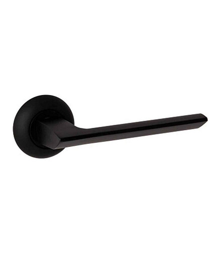 Ручка дверная Code Deco H-14105-A-BLM, черный матовый (уп=2шт) 438x503 в Материке
