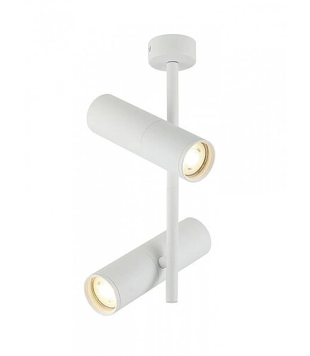 Светильник потолочный Imex IL.0005.4200-2 WH 50W/GU10 бел. 438x503 в Материке