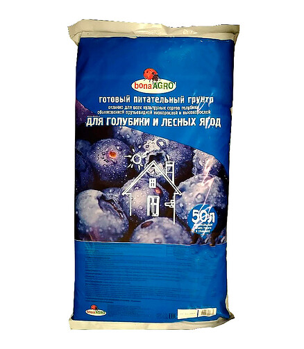 Грунт bonaAGRO для голубики питательный (50л) 438x503 в Материке