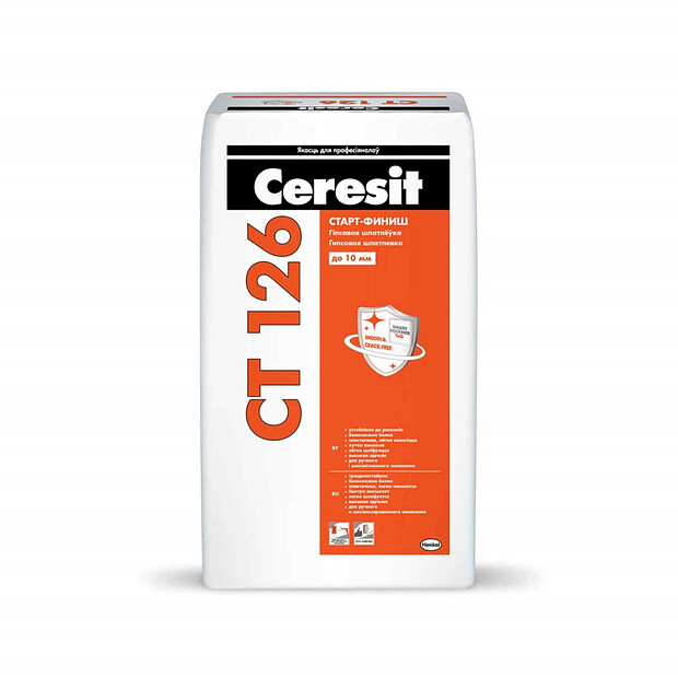 Шпатлевка CERESIT CT126 гипсовая 20кг