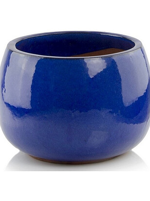 Горшок GLAZED (33х23см) керамика синий арт.28.038.33 238x286 в Материке