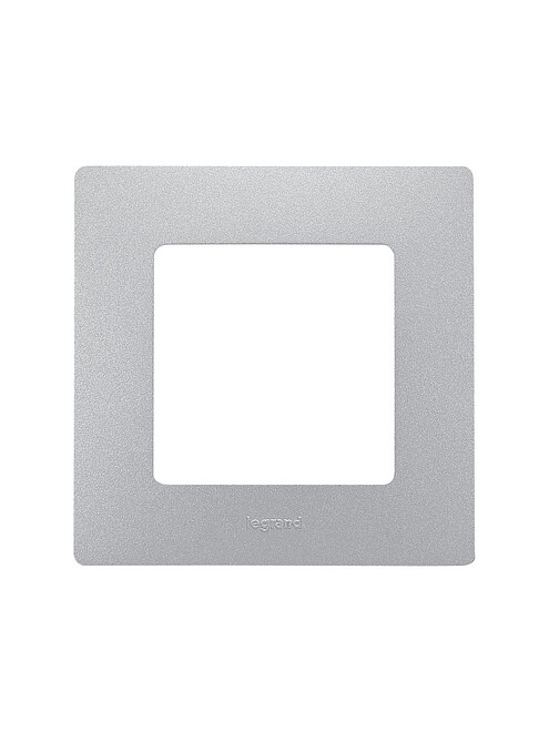 Рамка Legrand ETIKA 672551 1мест. алюмин. 495x660 Рамка Legrand ETIKA 672551 1мест. алюмин. 495x660 в Материке