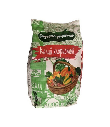 Удобрение Калий Хлористый САДОВЫЕ РЕЦЕПТЫ (1кг) 438x503 в Материке