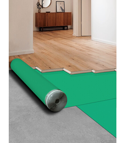 Подложка д/пола A-STEP:EXPERT SOUNDPROOF 1*10м*3мм (1рул=10м2) 438x503 в Материке - Вариант 2
