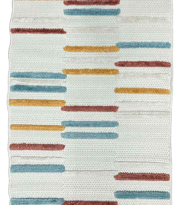 Ковер SHIBORI HB83A Cream/Blue 140*200 586x674 Ковер SHIBORI HB83A Cream/Blue 140*200 586x674 в Материке