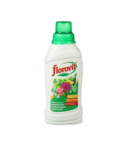 Удобрение FLOROVIT для Комнатных и балконных цветов, жидкое (0,55кг) 438x503 в Материке