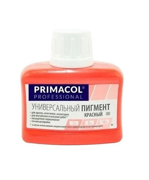 Краситель Primacol 09 Красный, 80мл 495x660 Краситель Primacol 09 Красный, 80мл 495x660 в Материке