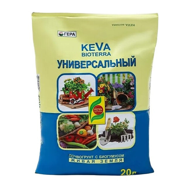 БиоГрунт KEVA BIOTERRA Универсальный (20л) 620x620 в Материке