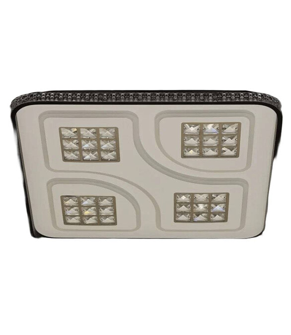 Светильник потолочный С7057/500 светодиод. 222W бел. черн. 586x674 в Материке
