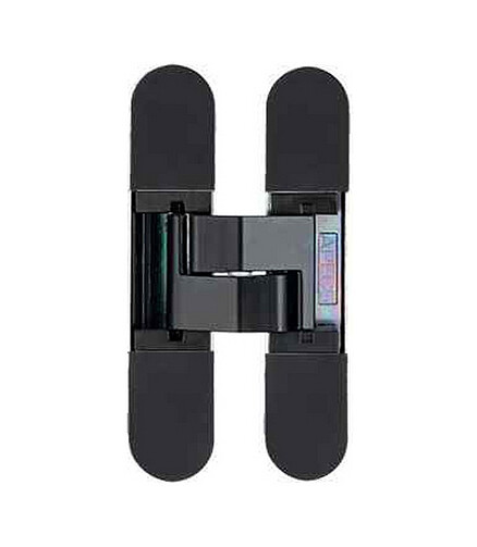 Петля дверная врезная скрытая APECS 115*23-3D-Z-BLM (R11,5) (уп=2шт) 438x503 в Материке